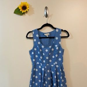 Light blue mini dress by Monteau Small